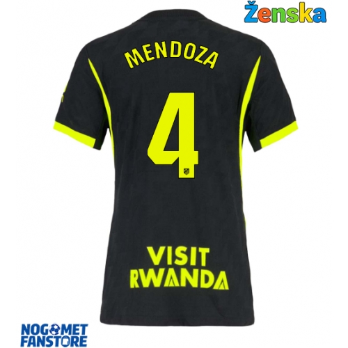 Atletico Madrid Rodrigo Mendoza #4 Gostujuci Dres za Ženska 2026-27 Kratak Rukav